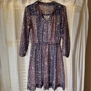 VINTAGE Floral Mini Dress